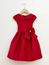 Load image into Gallery viewer, Sweet Kids, Inc. - SK1002 - satin dress with collar: Red / 2
