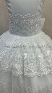 Taylor Communion Dress by Bella Bow