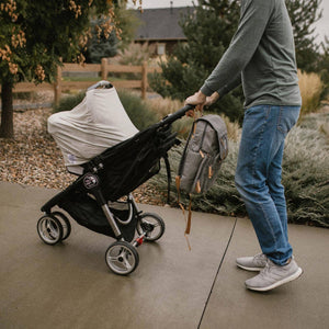 Birch Bag - Diaper Backpack in Gray