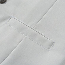 Load image into Gallery viewer, 100% Cotton Bow Regular Sleeve Formal Suit: Grey / 80cm