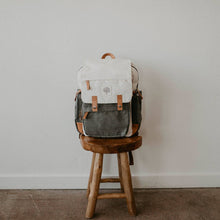 Load image into Gallery viewer, Birch Bag - Diaper Backpack in Cream