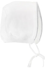Load image into Gallery viewer, Julius Berger &amp; Carriage Boutique - Baby Boy Knit Pearl Silver Cross Outfit + Bonnet: 3M