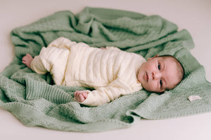 Mint diamond blanket