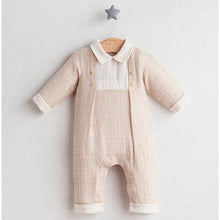 Load image into Gallery viewer, LITTLE SAILOR ROMPER – BOYS (0-3Months), Boy Outfit : Blue / 0-3M - Nenes Lullaby Boutique Inc