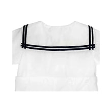 Load image into Gallery viewer, Petit Ami &amp; Zubels - Nautical Sailor Bobby Suit: Navy / 9 Month