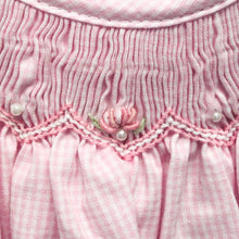 Load image into Gallery viewer, Petit Ami &amp; Zubels - Bishop Zig-Zag Smocked Dress: 3 Month