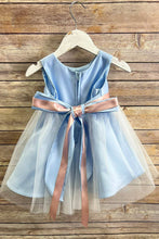 Load image into Gallery viewer, Rosybell Baby Dress: 24M / Blue