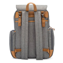 Load image into Gallery viewer, Birch Bag - Diaper Backpack in Gray