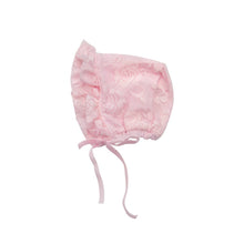 Load image into Gallery viewer, Haute Baby Sweet Rose Bonnet for Infants &amp; Toddlers: 0/3M