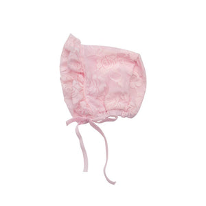 Haute Baby Sweet Rose Bonnet for Infants & Toddlers: 0/3M