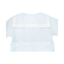 Load image into Gallery viewer, Petit Ami &amp; Zubels - Nautical Sailor Bobby Suit: Navy / 3 Month