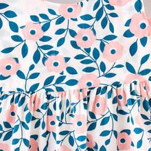 Load image into Gallery viewer, 2pcs Floral Print Bowknot Sleeveless Baby Dress: 6-9 Months / Pink