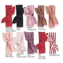 Load image into Gallery viewer, Tesa Babe - Baby Girl Cotton Headbands for FW25: Blush