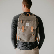 Load image into Gallery viewer, Birch Bag - Diaper Backpack in Gray