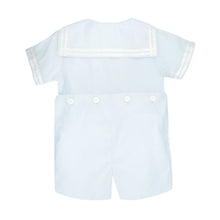 Load image into Gallery viewer, Petit Ami &amp; Zubels - Nautical Sailor Bobby Suit: Navy / 3 Month