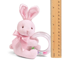 Load image into Gallery viewer, Cottontail Bunny Shaker Rattle