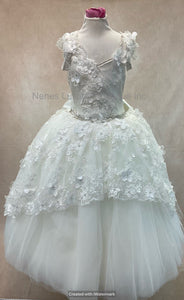 Geraldine 1st Communion Dress By Piccolo Bacio Ave Maria Couture Collection