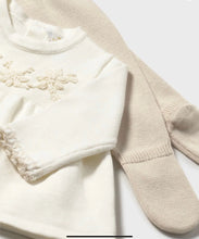 Load image into Gallery viewer, infant Girl Knit Leg warmer set 2553B