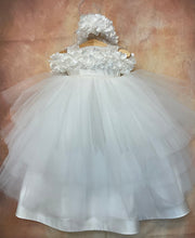 Load image into Gallery viewer, Linda Christening / Baptism Gown By Piccolo Bacio Couture