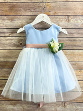 Load image into Gallery viewer, Rosybell Baby Dress: 6M / Blue