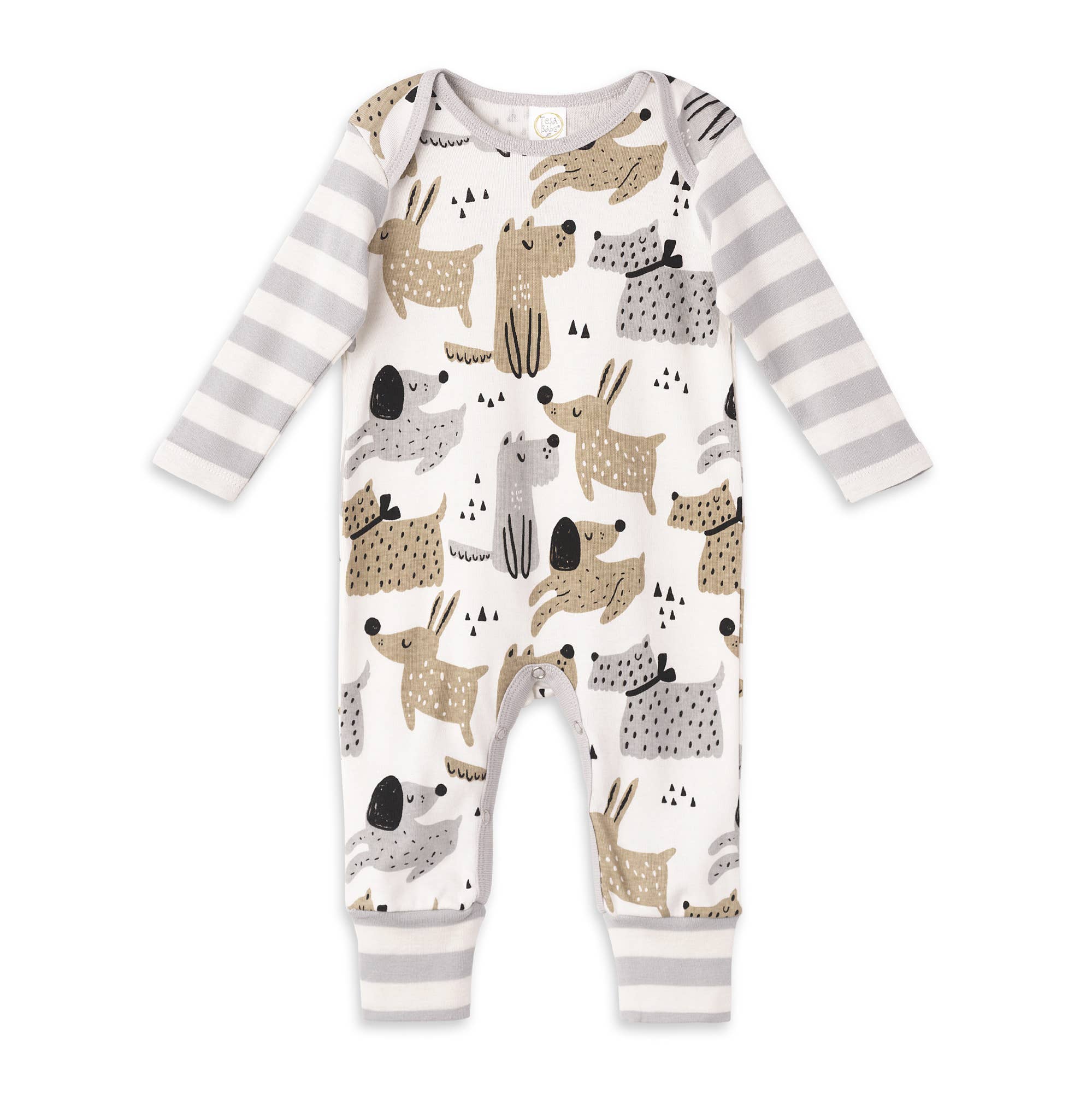 Puppy Dogs Romper-Tesa Babe-Nenes Lullaby Boutique Inc