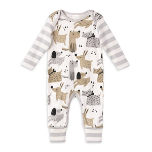 Puppy Dogs Romper-Tesa Babe-Nenes Lullaby Boutique Inc