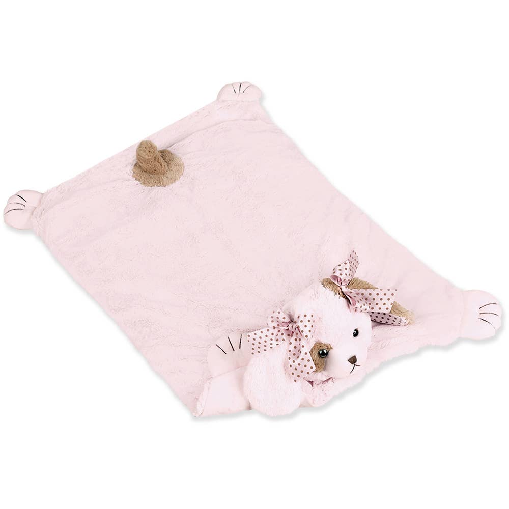 Wiggles Pink Puppy Belly Blanket