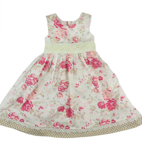 Girls Toddler English Rose Summer Dress BERS02