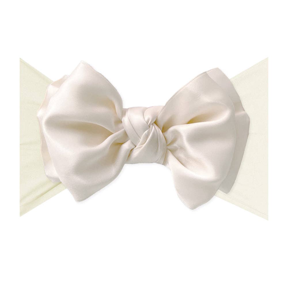SATIN FAB: ivory - Nenes Lullaby Boutique Inc