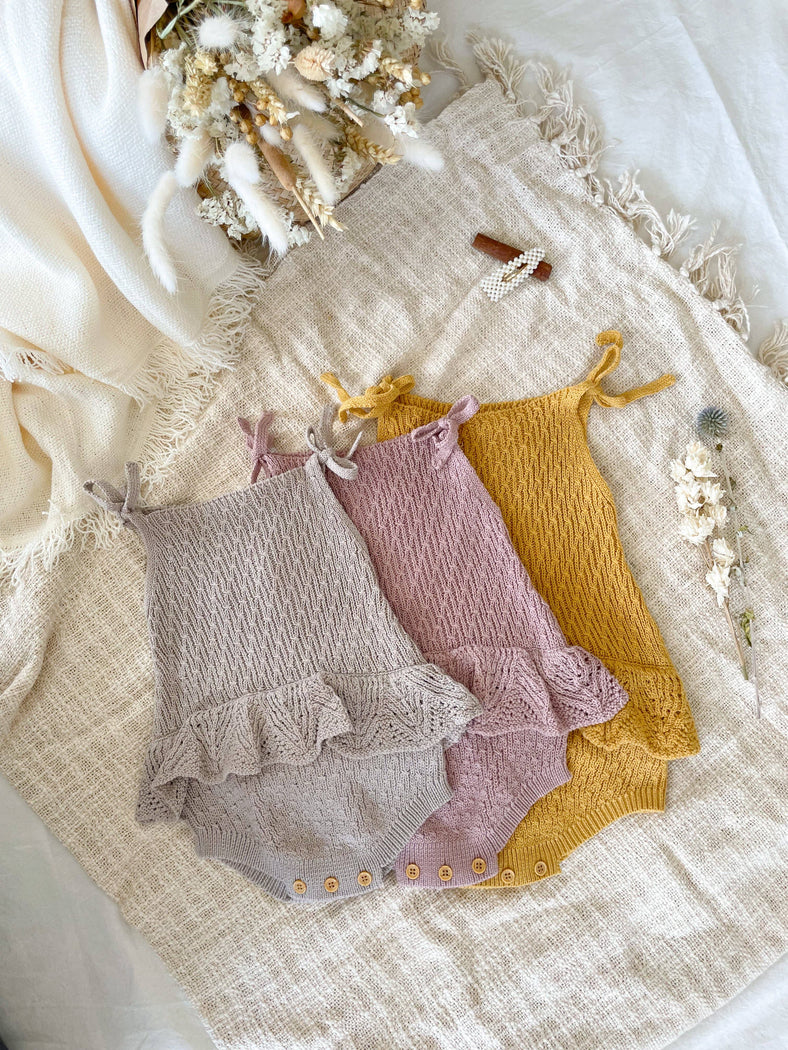 Siena Romper - Nenes Lullaby Boutique Inc