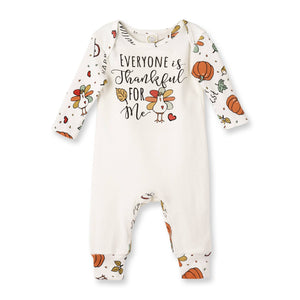 Thanksgiving "Everyone is Thankful for Me" Romper