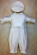 Load image into Gallery viewer, PB_Little_Prince_sk_ls_lp, Little Prince Silk Christening outfit by Piccolo Bacio-Piccolo Bacio Christening-Nenes Lullaby Boutique Inc