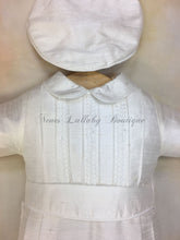 Load image into Gallery viewer, PB_Little_Prince_sk_ls_lp, Little Prince Silk Christening outfit by Piccolo Bacio-Piccolo Bacio Christening-Nenes Lullaby Boutique Inc