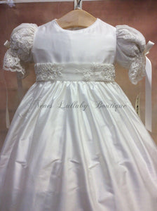 Crystal Christening Gownl by Piccolo Bacio Couture-Piccolo Bacio Christening-Nenes Lullaby Boutique Inc