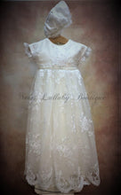Load image into Gallery viewer, Piccolo Bacio Girls Christening Gown Vanina-Piccolo Bacio Christening-Nenes Lullaby Boutique Inc
