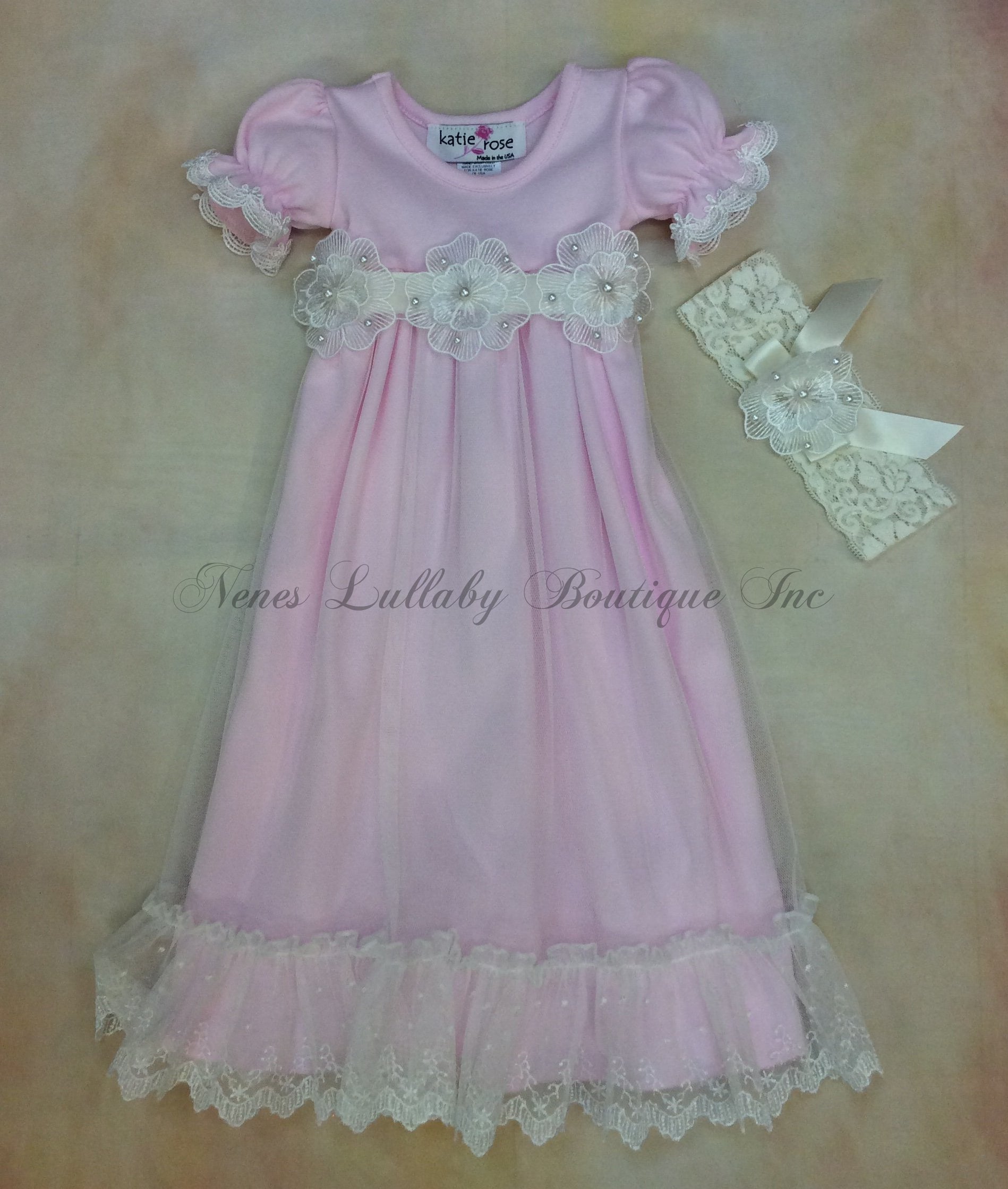 Katie Rose Piper Day Gown-Katie Rose-Nenes Lullaby Boutique Inc