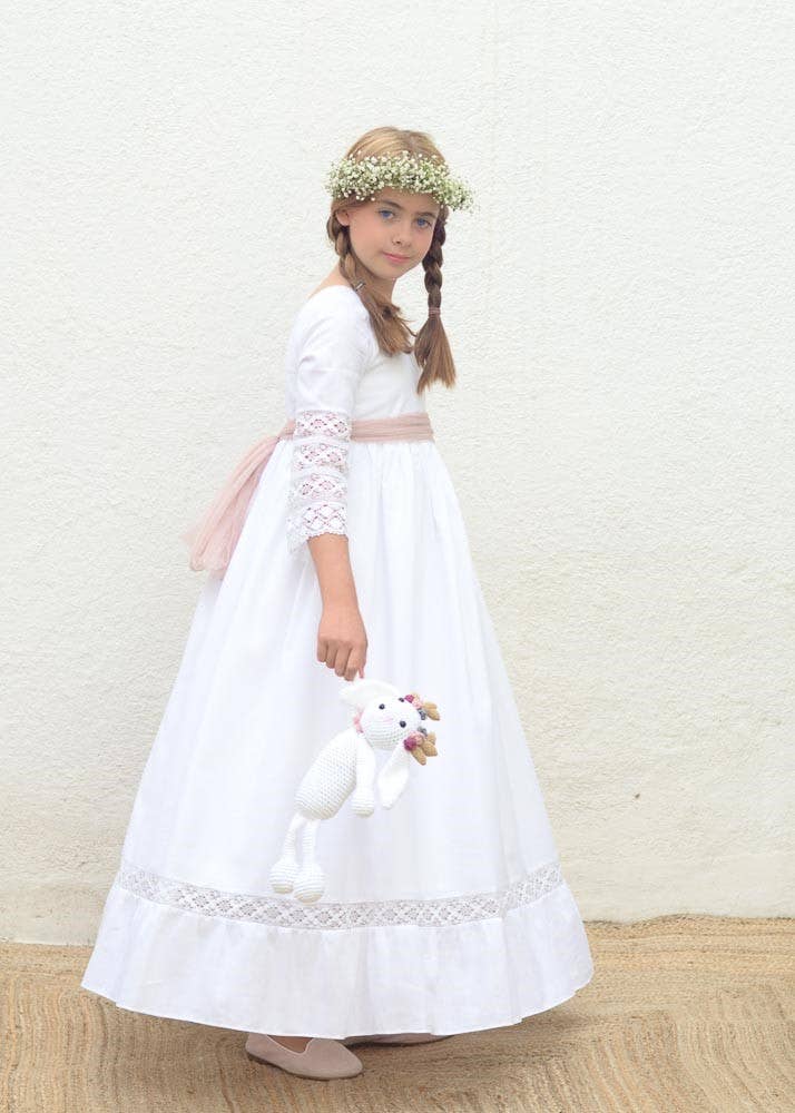 Communion or Flower Girl Dress Marta Made in Spain