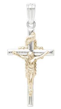 Sterling Silver Cross KKC672-Marathon-Nenes Lullaby Boutique Inc