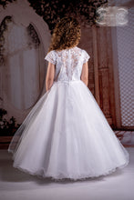 Load image into Gallery viewer, Sweetie Pie Communion Dress Style #4086T Tea Length